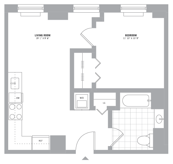 Floorplan - 210 Main