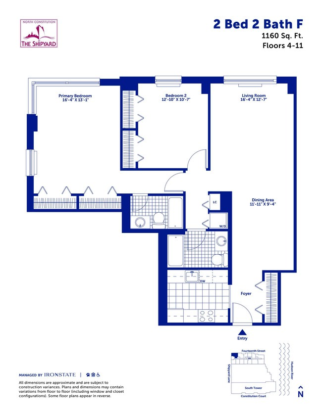 Floorplan - The North Constitution