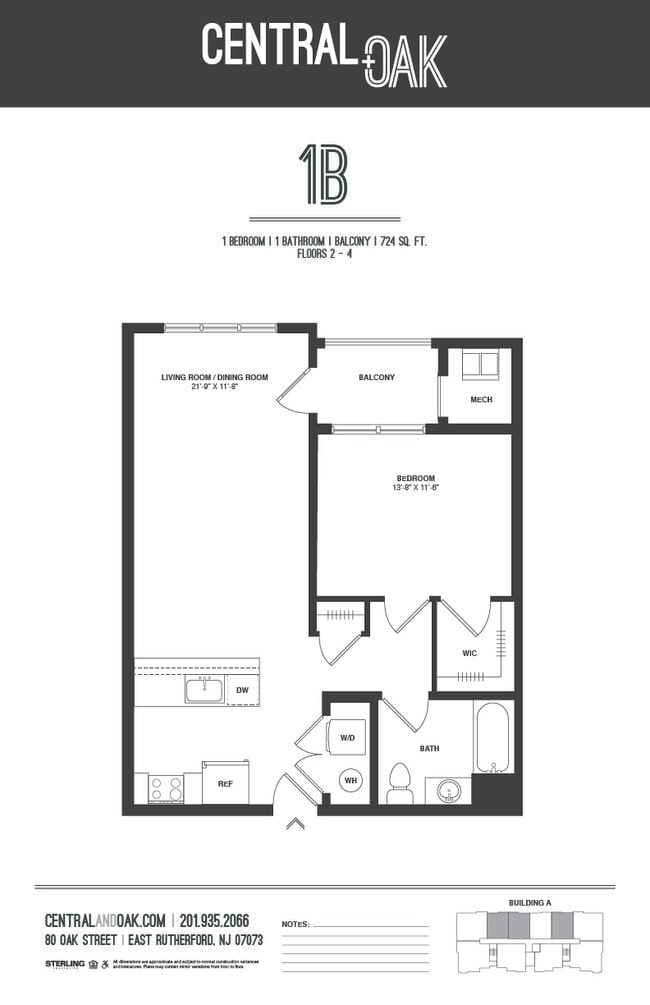 Floorplan - Central and Oak