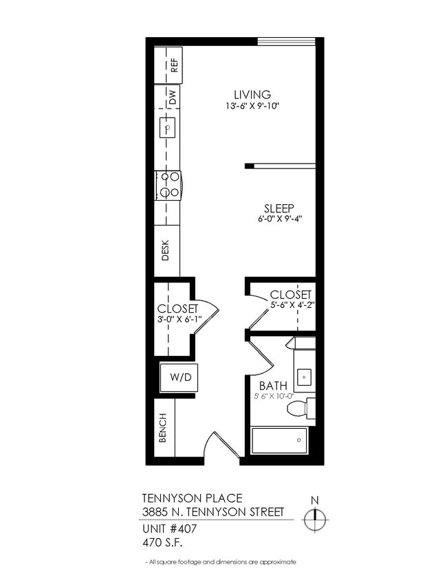 Floorplan - Tennyson Place