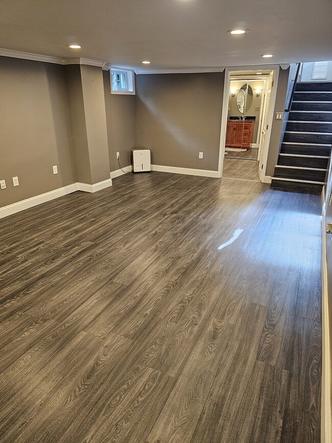 Basement Family Room - 612 Sudbrook Rd