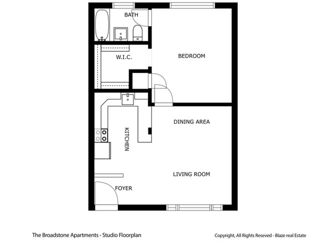 Primary Photo - Broadstone 1 Bedroom $615