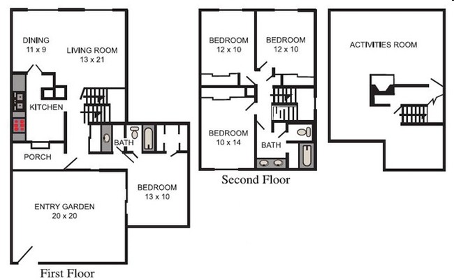 4BR/2BA - Chapel Hill Apartments