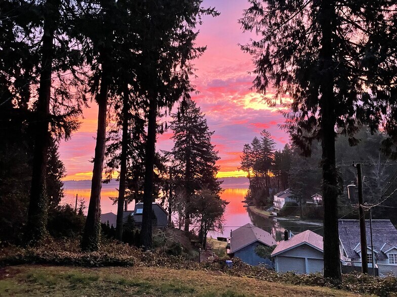 Sunset from the deck - 3323 Windolph Loop NW