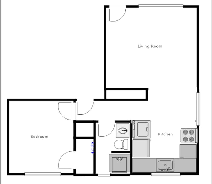 Floor plan - 435 3rd St