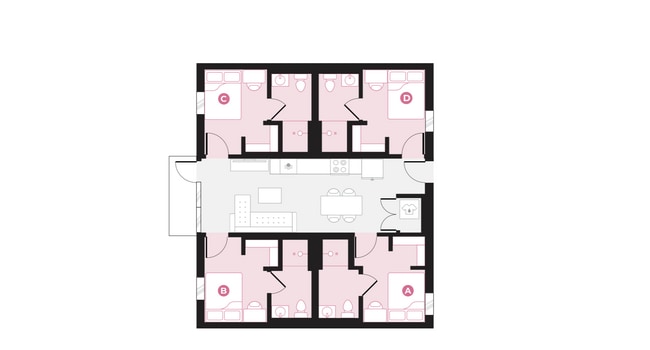 4x4 Balcony A - Hub LA Coliseum
