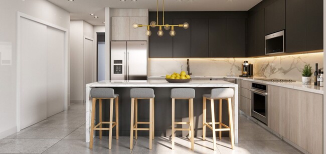 Kitchen Interior - Somi Townhomes