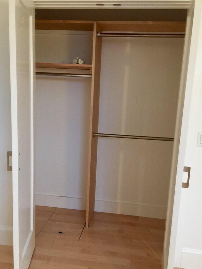 Thoughtfully designed closet and storage space - 3918 Webster St