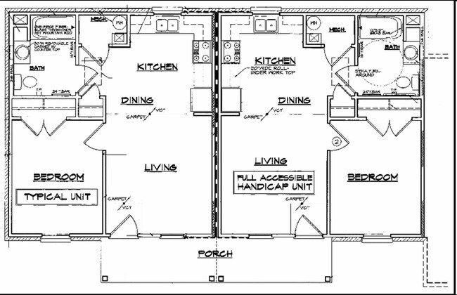 2BR/1BA - Lula's Landing Apartments