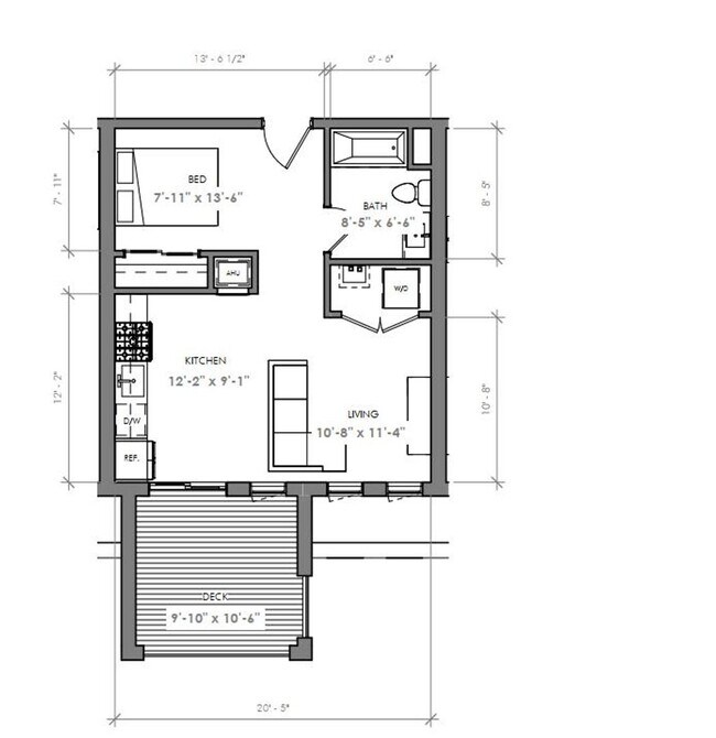 Building Photo - New Construction 1Br/1Bth. Washer/Dryer in UNIT!  Garage Parking included in rent!