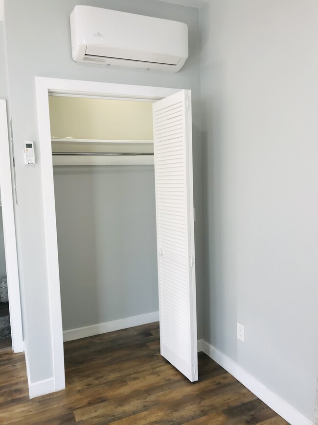 Closet w/ room for storage and individual light! - 10500 Hayvenhurst Ave