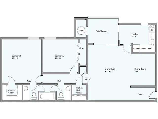 Floorplan - The Springs At Reston