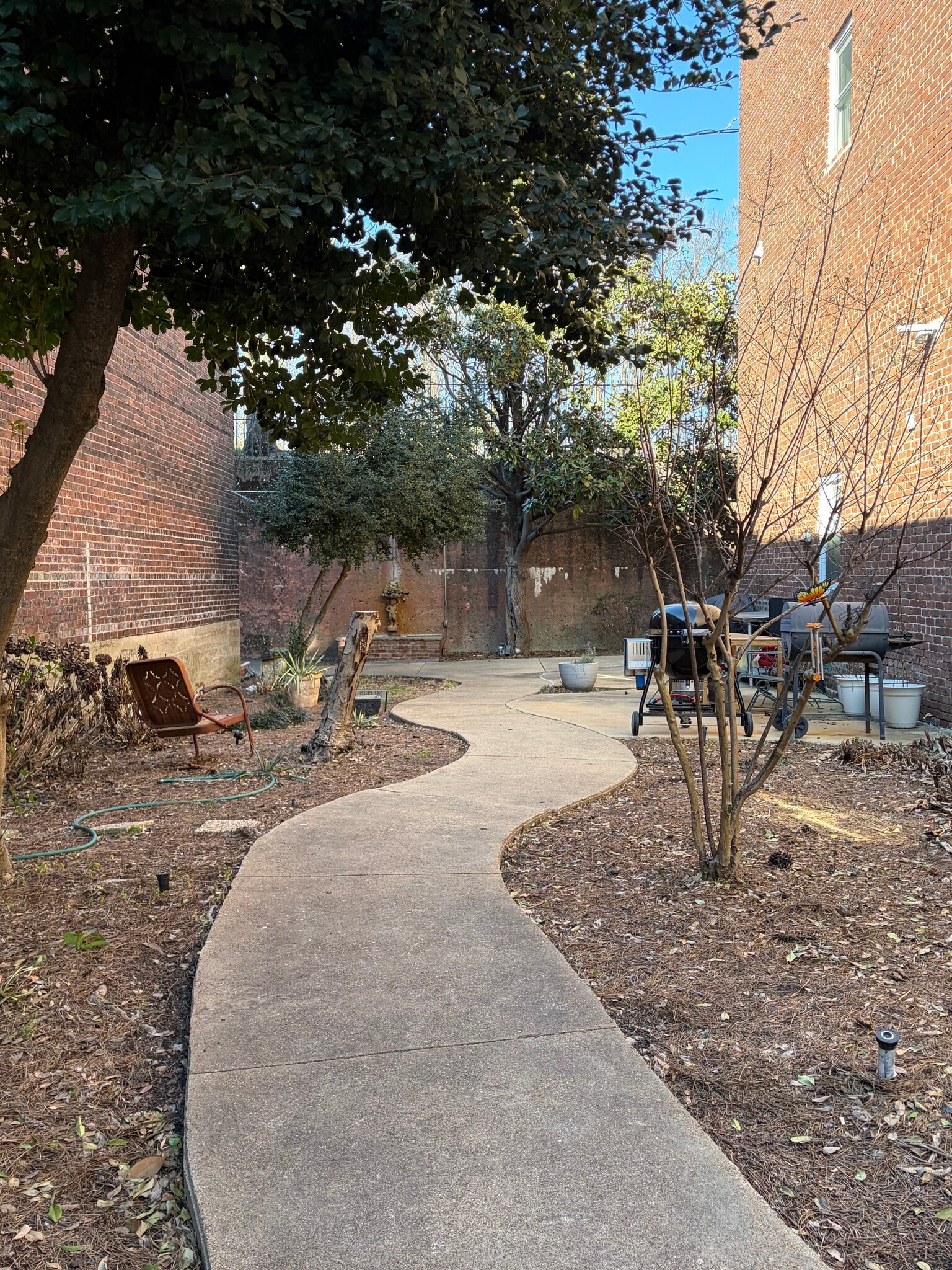 Garden area - 505 S Main St