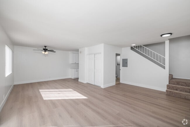 2BR, 2BA - 1,200SF - Living Room - Peninsula Villas