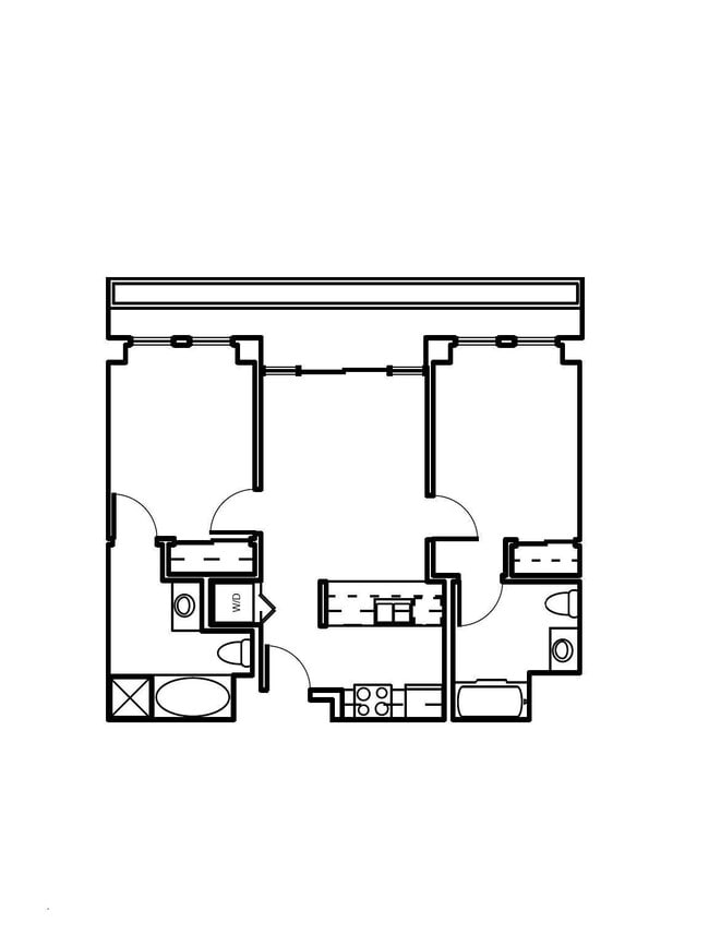 Livorno 2x2 A floor plan PR SM Livorno LLC - PR SM Livorno LLC