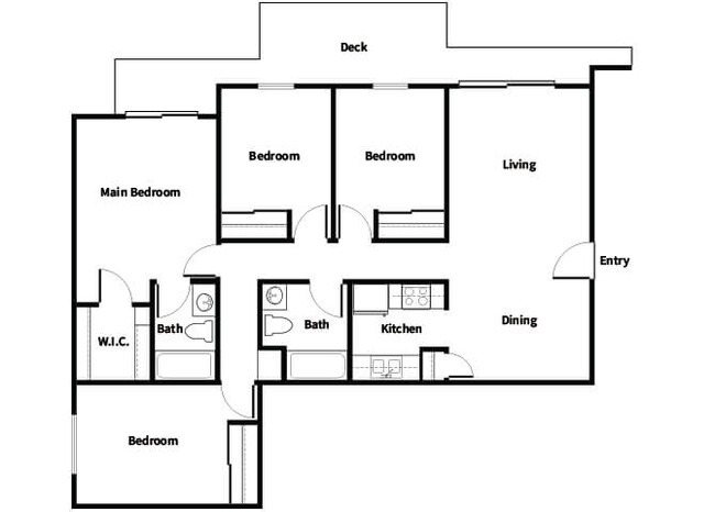 Floorplan - Harvard Yard and Glenmary Senior Affordabl...