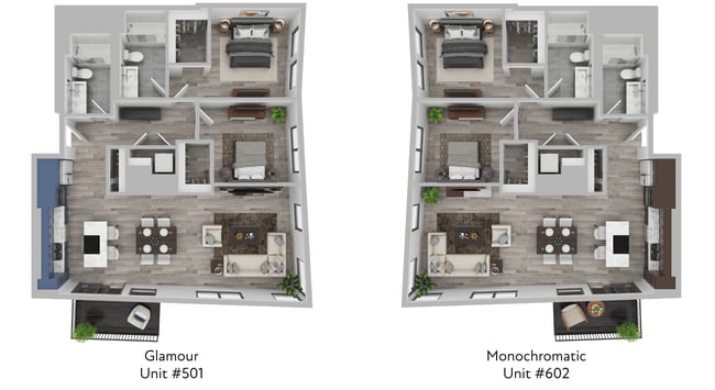 Floorplan - Hyas Point Apartments