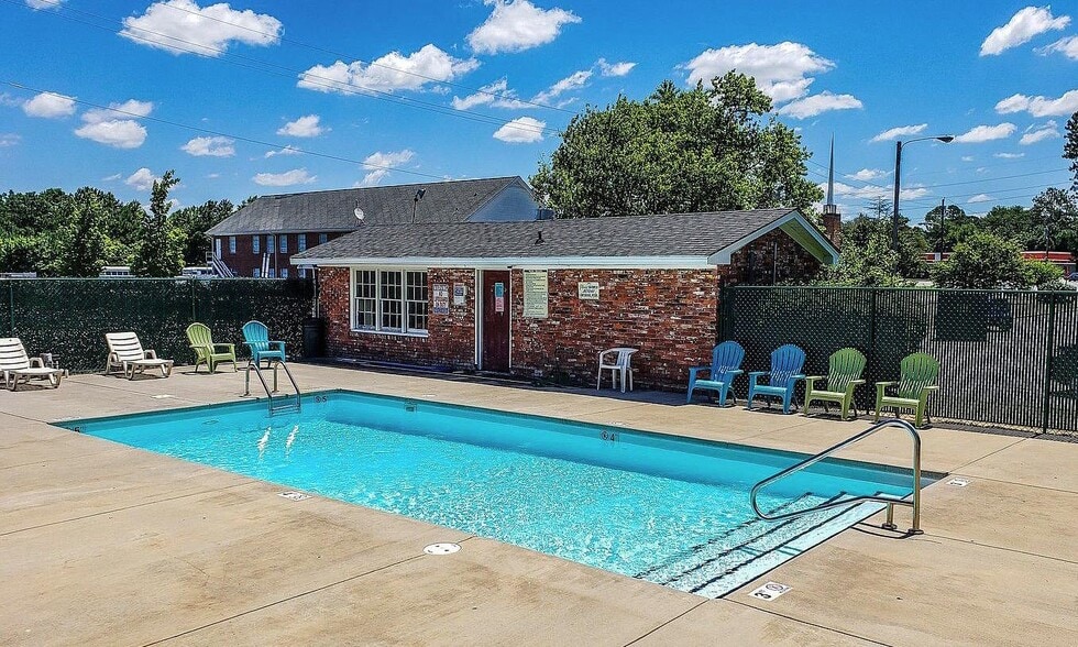 Community Pool. NOTE: Due to COVID-19 Restrictions, pool is currently closed. It will reopen once NC Phase 3 is implemented and cleared by HOA. - 3000 Golden Rd