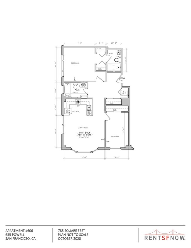 Floorplan - 655 Powell