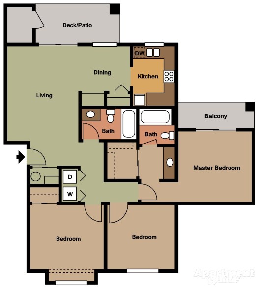 3 bed - Scott Mountain