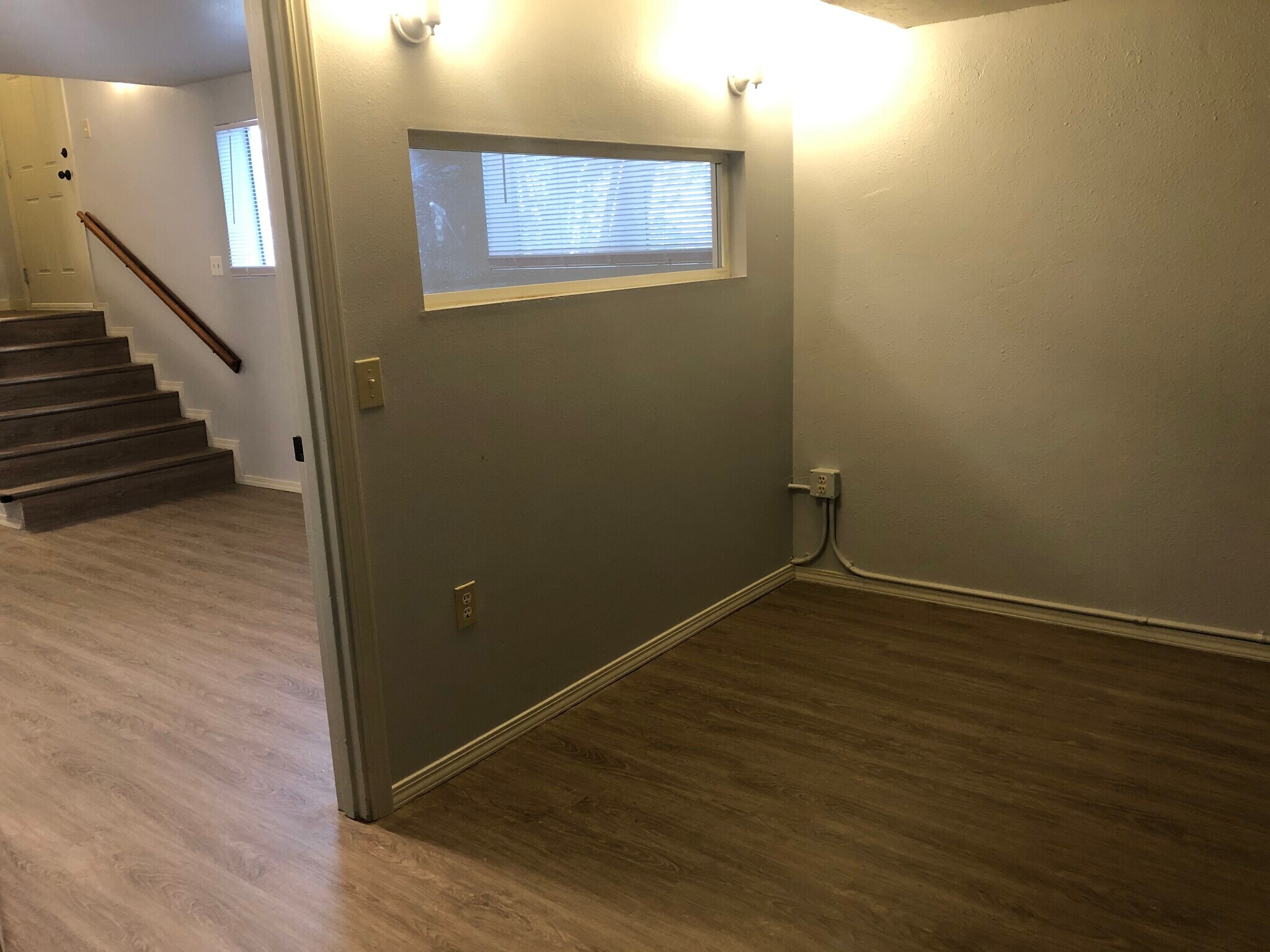 Office looking into living room - 105 W 2nd St Lower