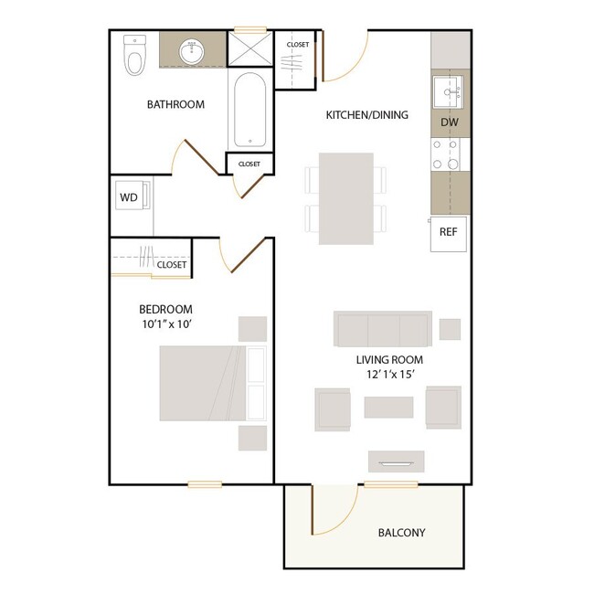 Floorplan - The Union Flats