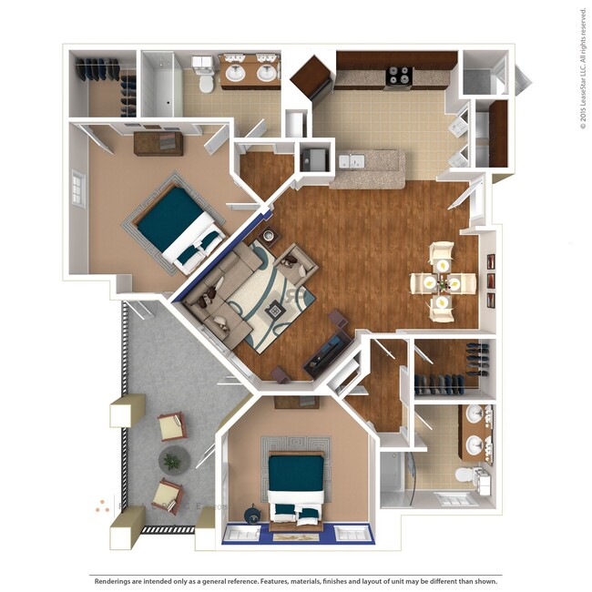 Floorplan - Cortland Fossil Creek