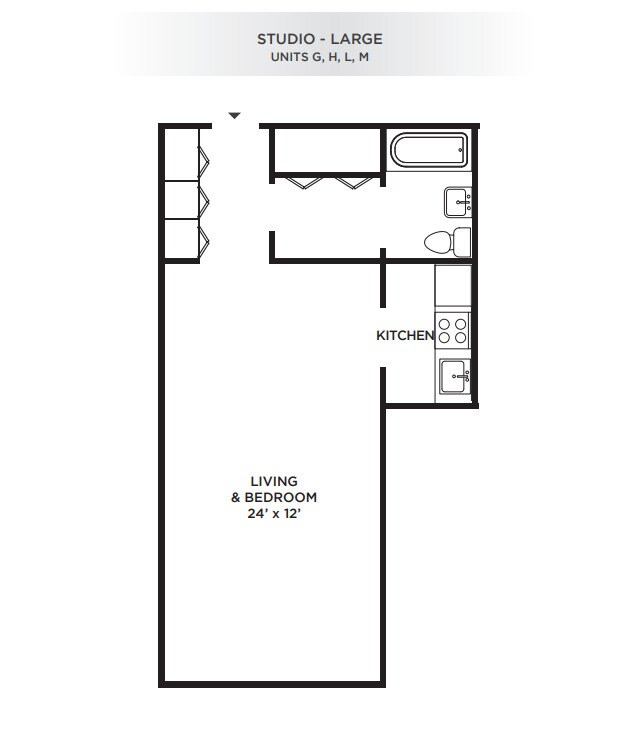 Floorplan - New Haven Towers
