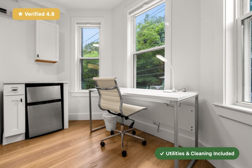 Building Photo - New RoostUp Furnished Private Bedroom with Ensuite Bath in the Mission Hill Neighborhood of Boston!