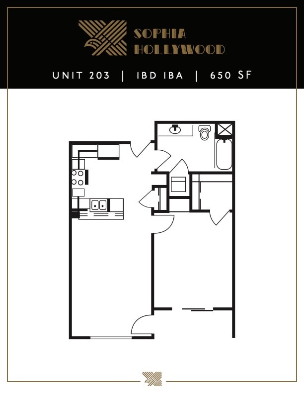Floorplan - Sophia Hollywood - Off Market