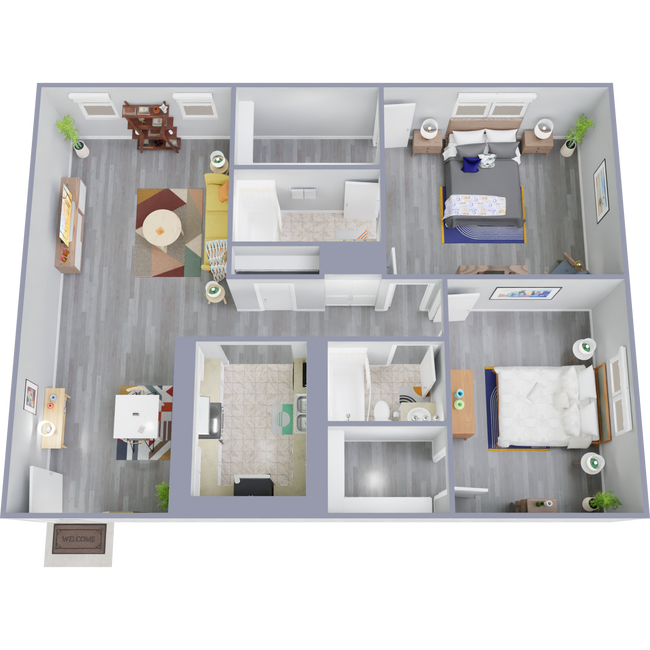 Floorplan - Chateau Santa Fe