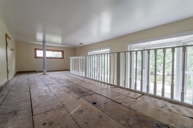 Loft storage space, not incl in square footage - 615 Parkside Drive
