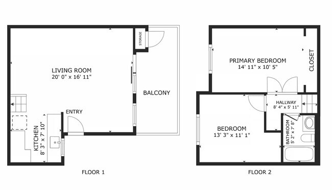 Floorplan - Redwood Creek Villas