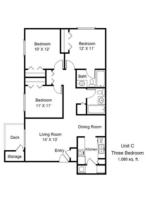Floorplan - Traditions Denver