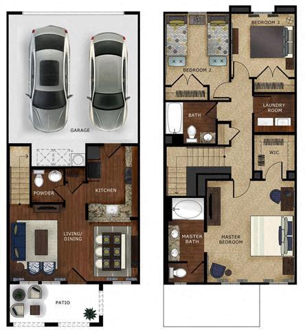 Floorplan - The Vines at Riverpark