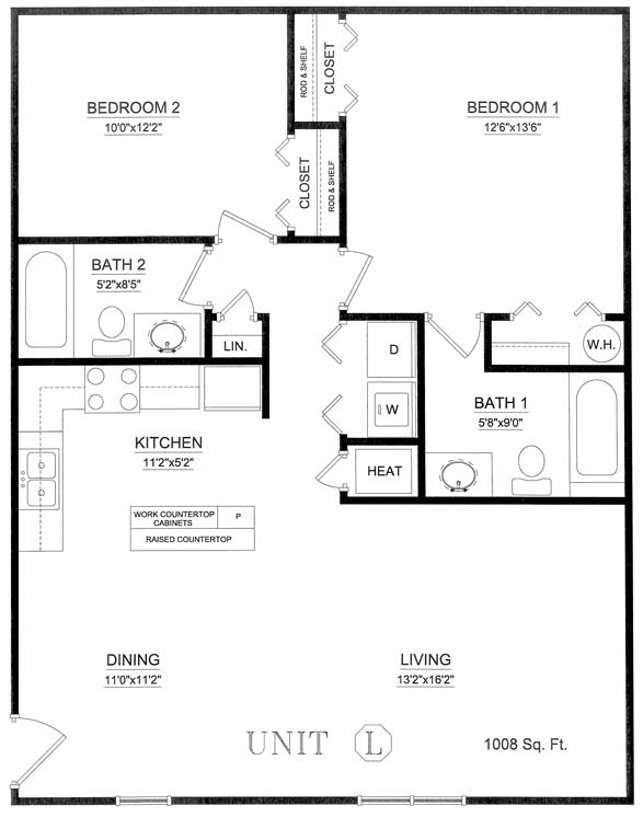 2BR/2BA - Creekside at Asheville