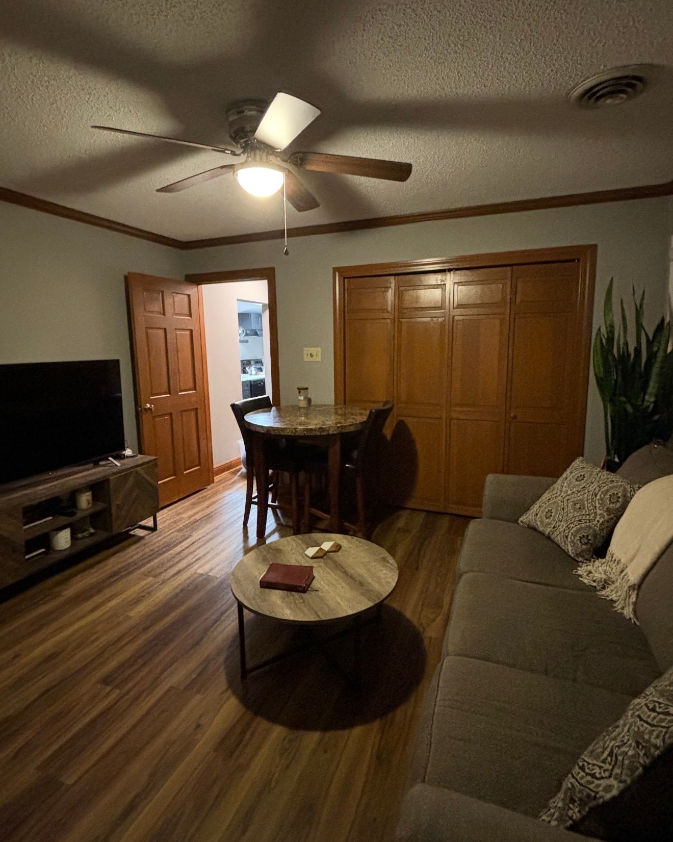 Fully Furnished Living Room. - 121 S Hellier St