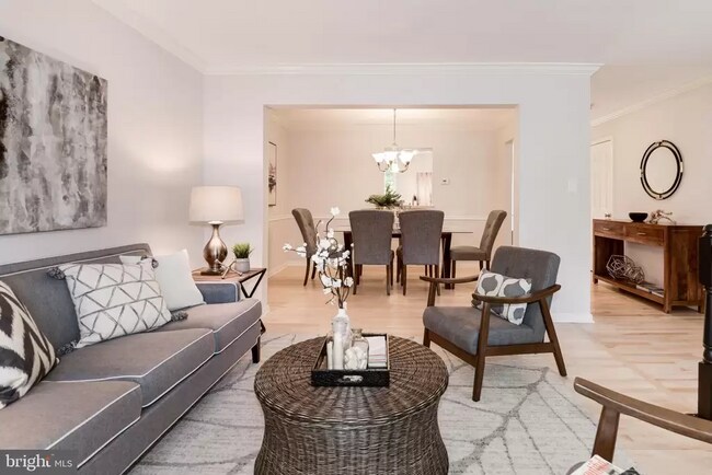 Living Room Dining Room - 5519 Stroud Ct