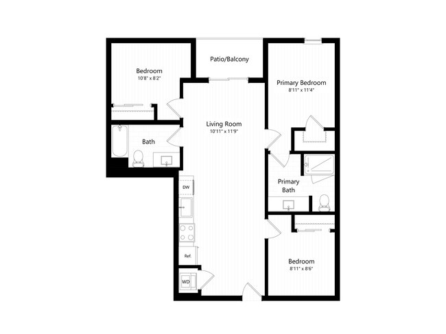 F - 3x2 floor plan THE CHARLIE SM YALE - THE CHARLIE SM YALE