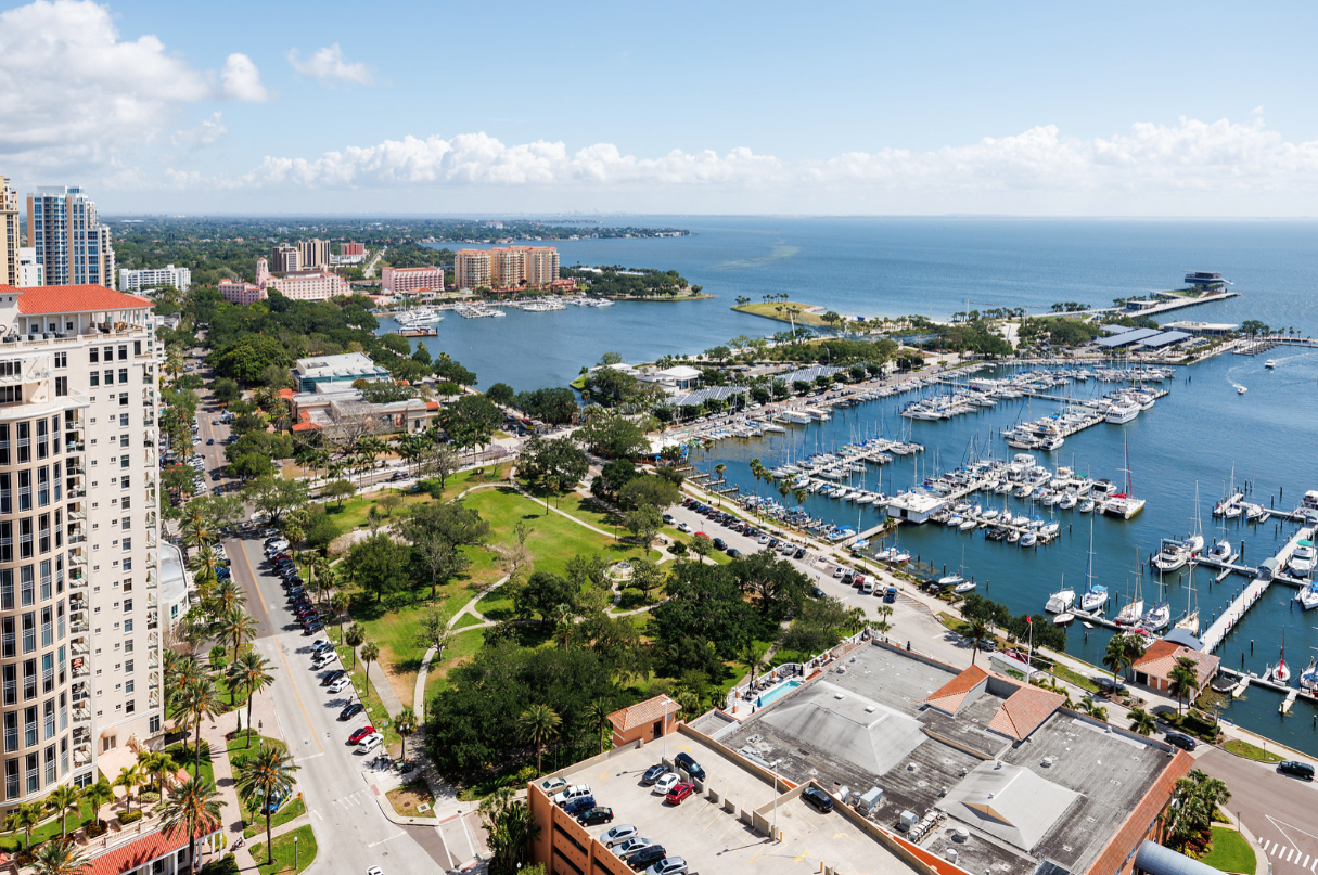 Easily Bike, Scooter or Drive to the St Pete Pier and Beach Drive - 808 9th Ave N