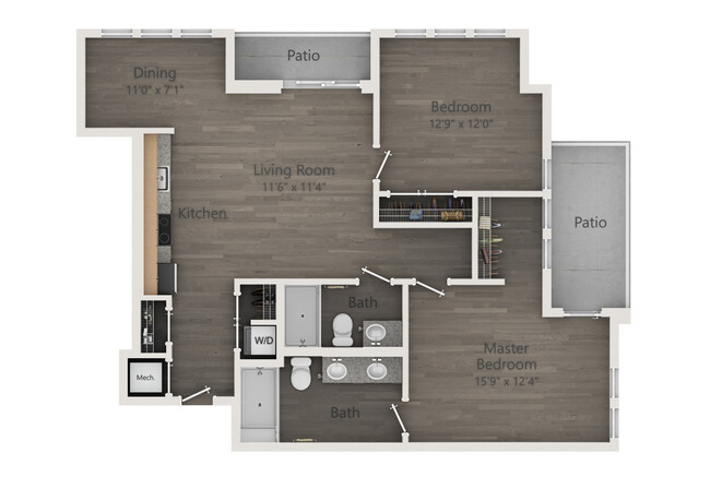 Steamboat 2 Bedroom - Pearl Flats