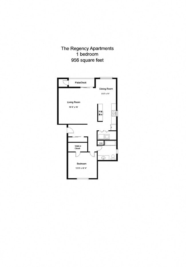 Floorplan - Regency Apartments