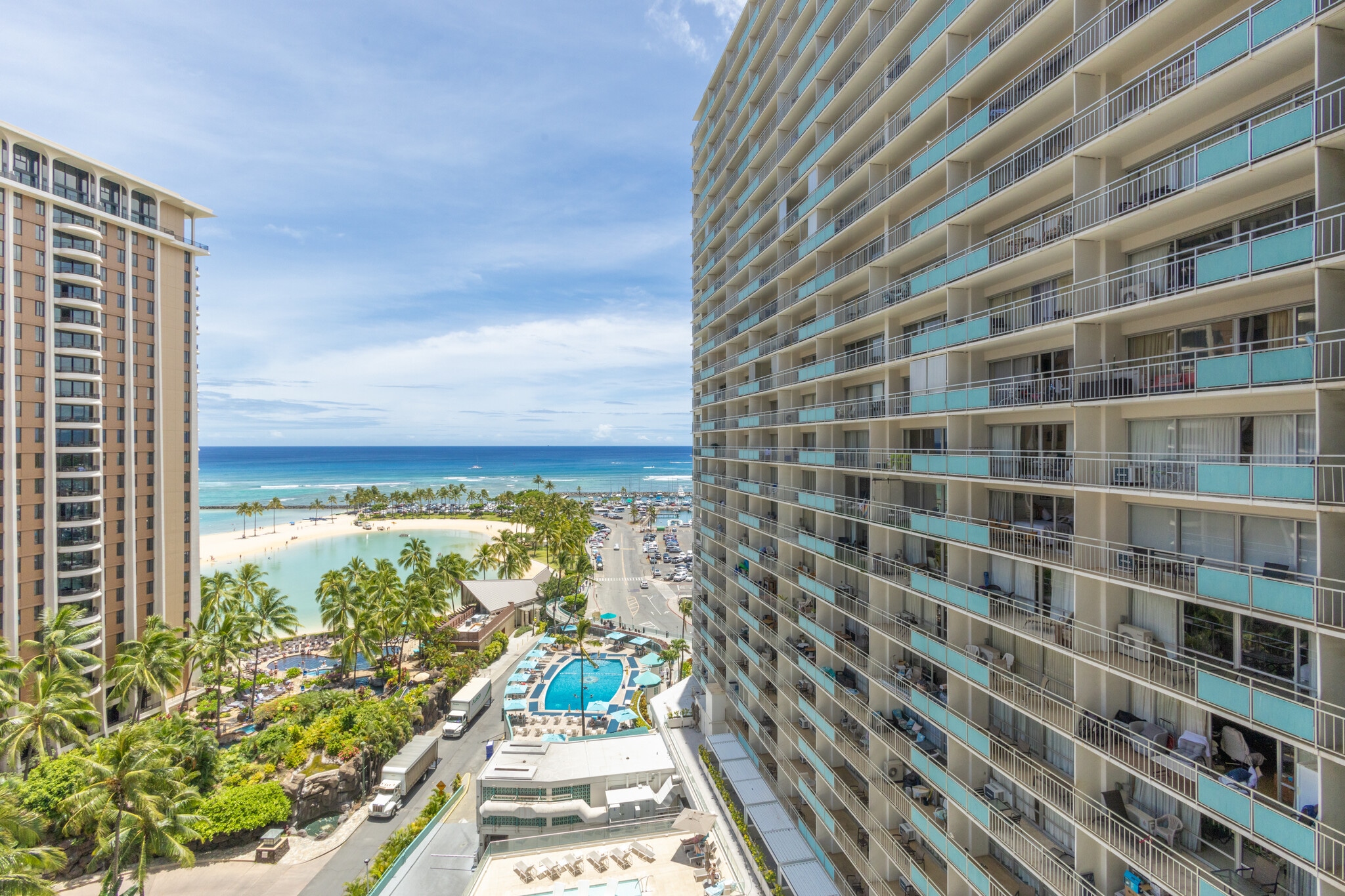 Stunning views from the condo - 1777 Ala Moana Blvd
