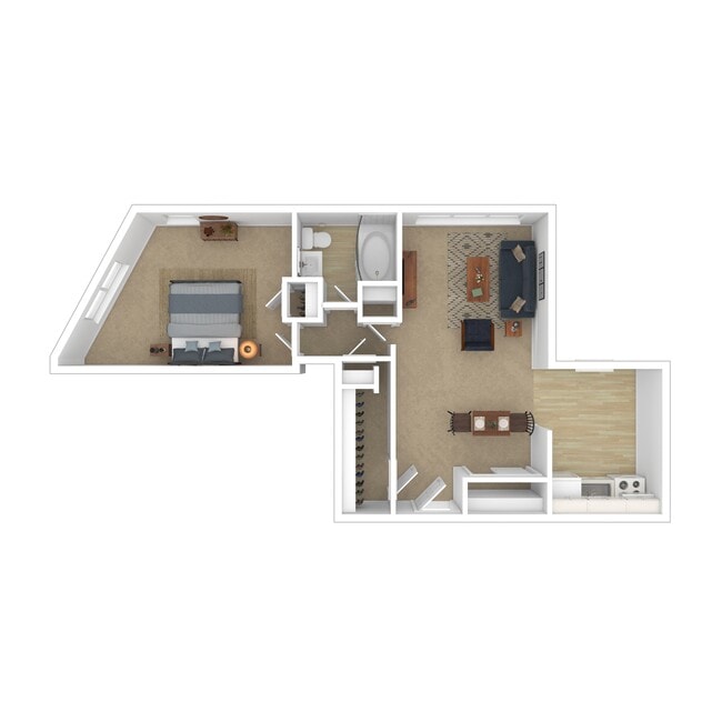 Floorplan - Fairview Arms Apartments