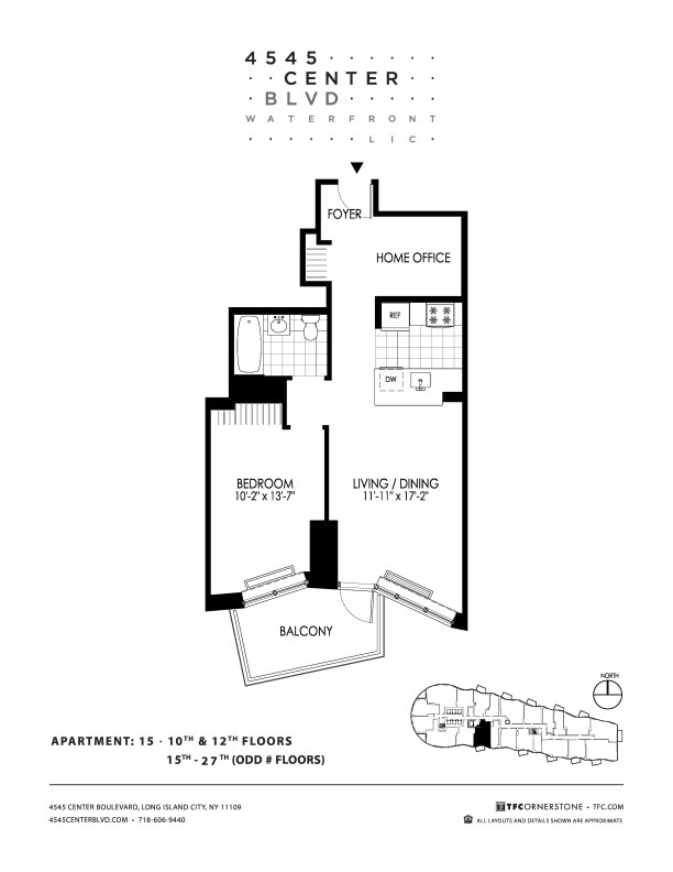 Floorplan - 4545 Center Blvd