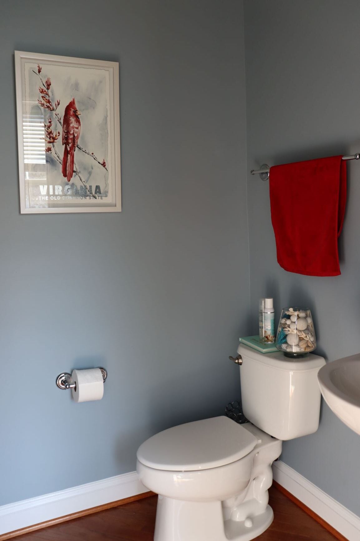 Second half-bath off den - 222 Herndon Station Sq