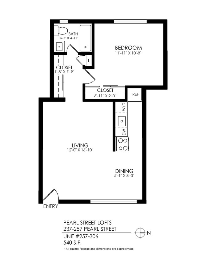 Floorplan - Pearl Street Flats