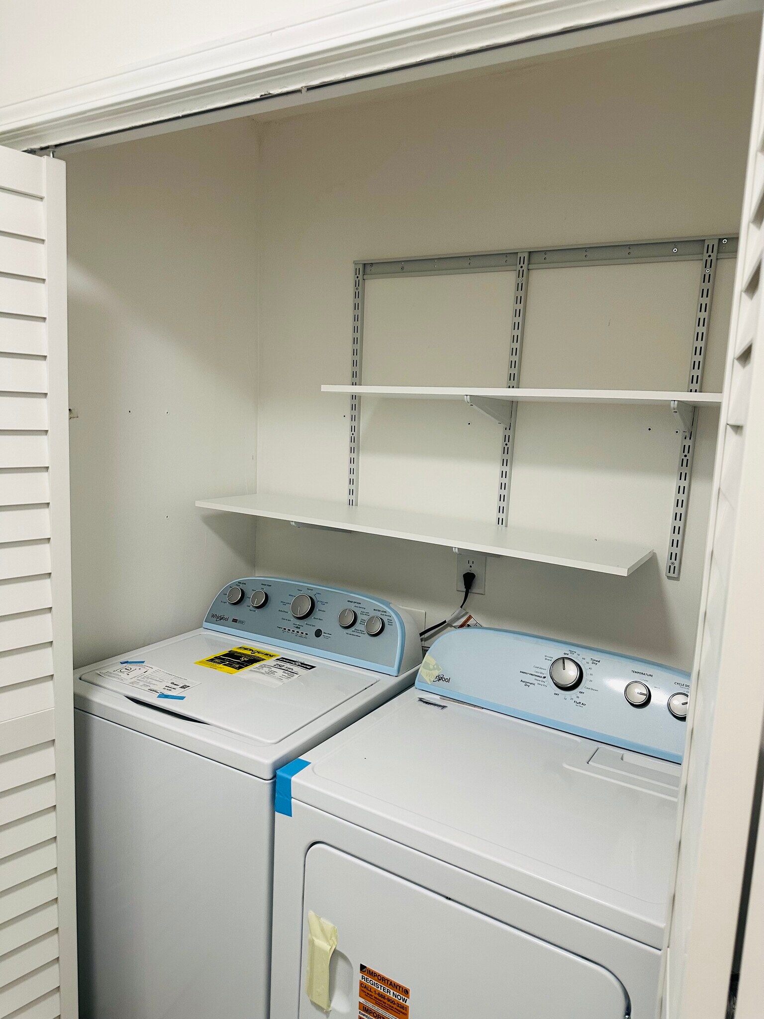 *New* washer and dryer set installed - 1314 N Lea Ct SE