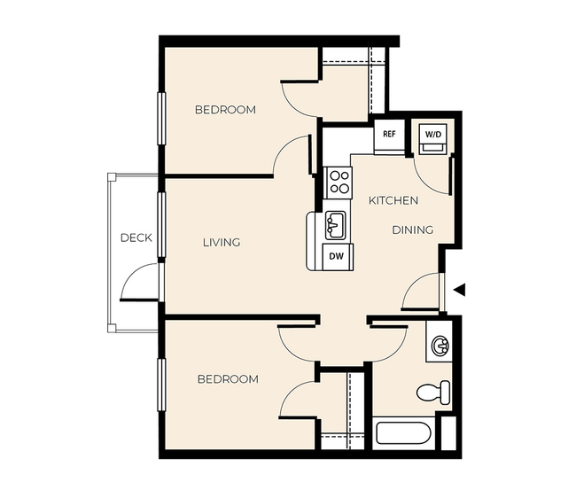 Floorplan - Reserve at Lacey 55+ Affordable Living