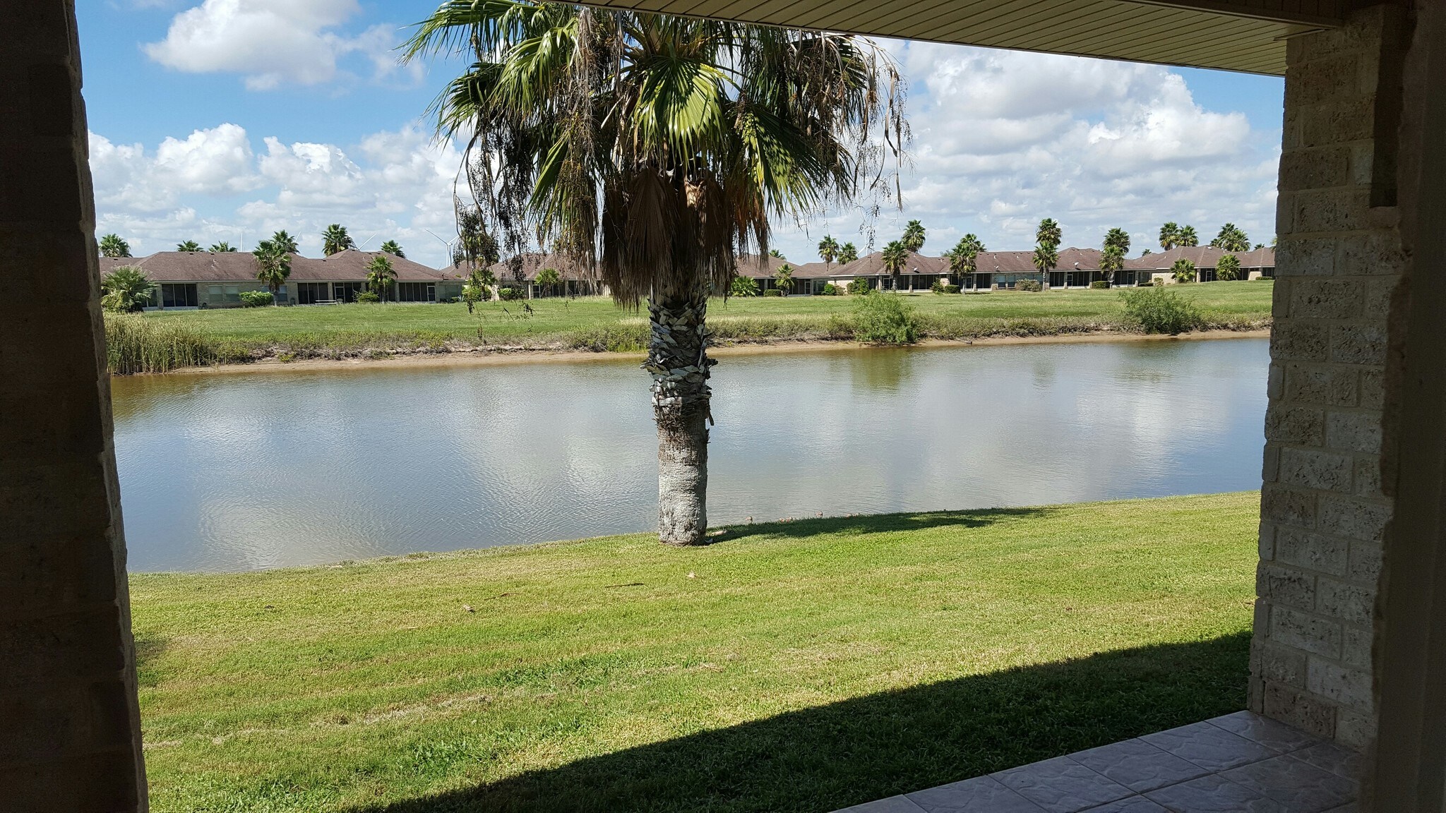 Rear Patio Pond View - 38 Golf House Rd